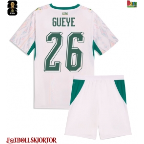 Senegal Pape Gueye #26 Hemmakläder Barn VM 2026 Kortärmad (+ Korta byxor)